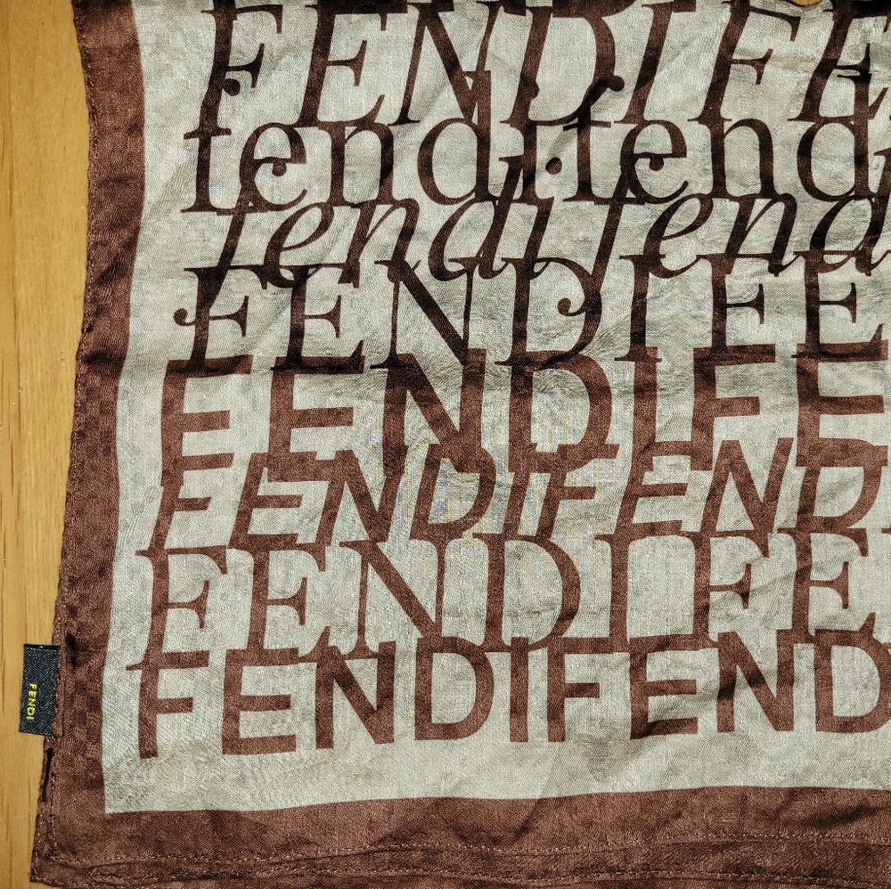 FENDI Vintage Scarf - Picture 2 of 8